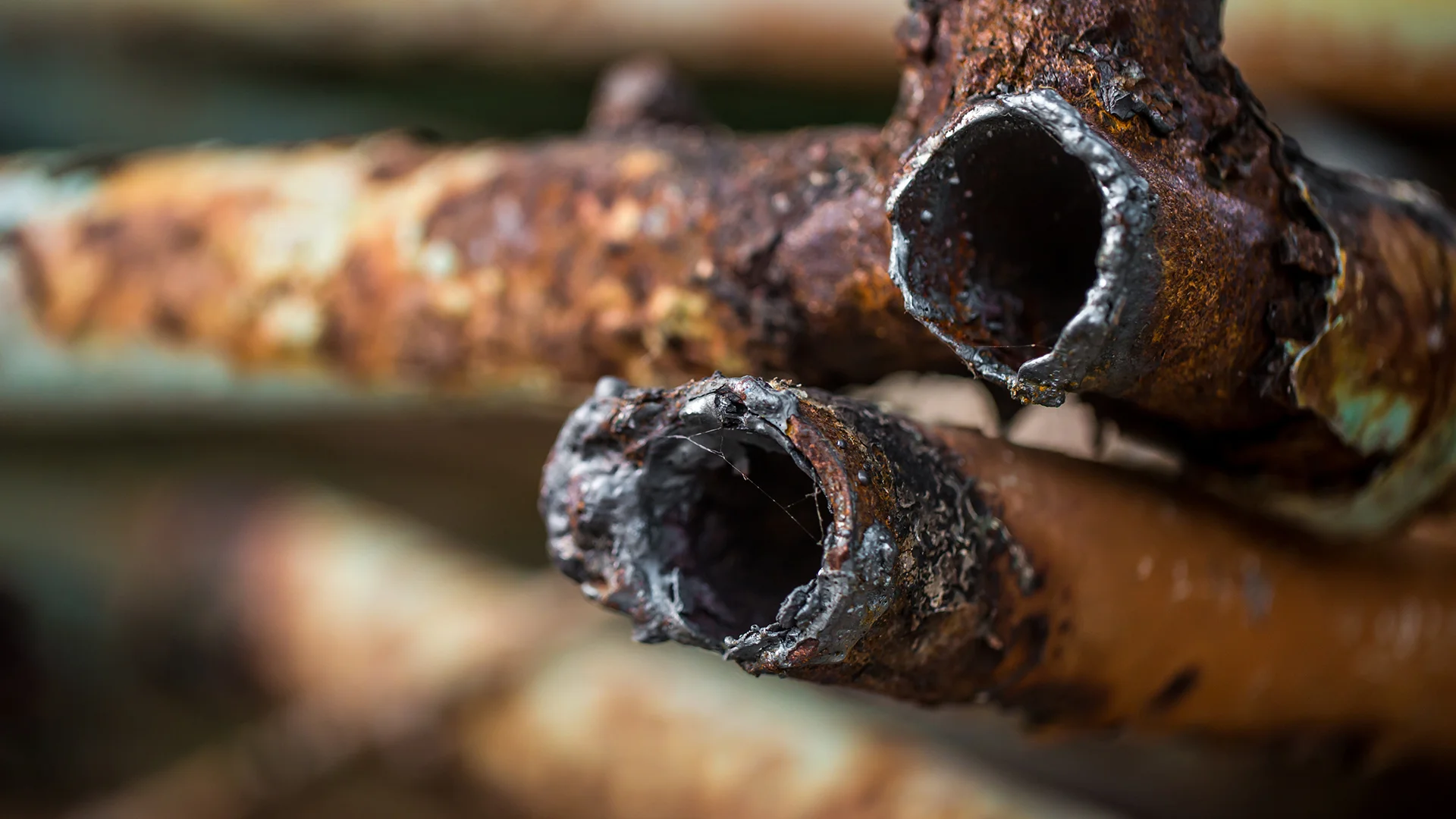 Rusty pipes