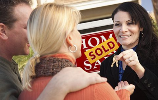 home buyers and realtor