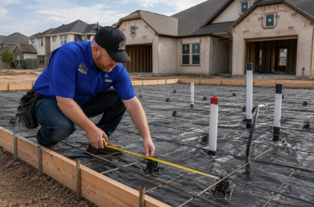 A foundation cannot be corrected once concrete is poured